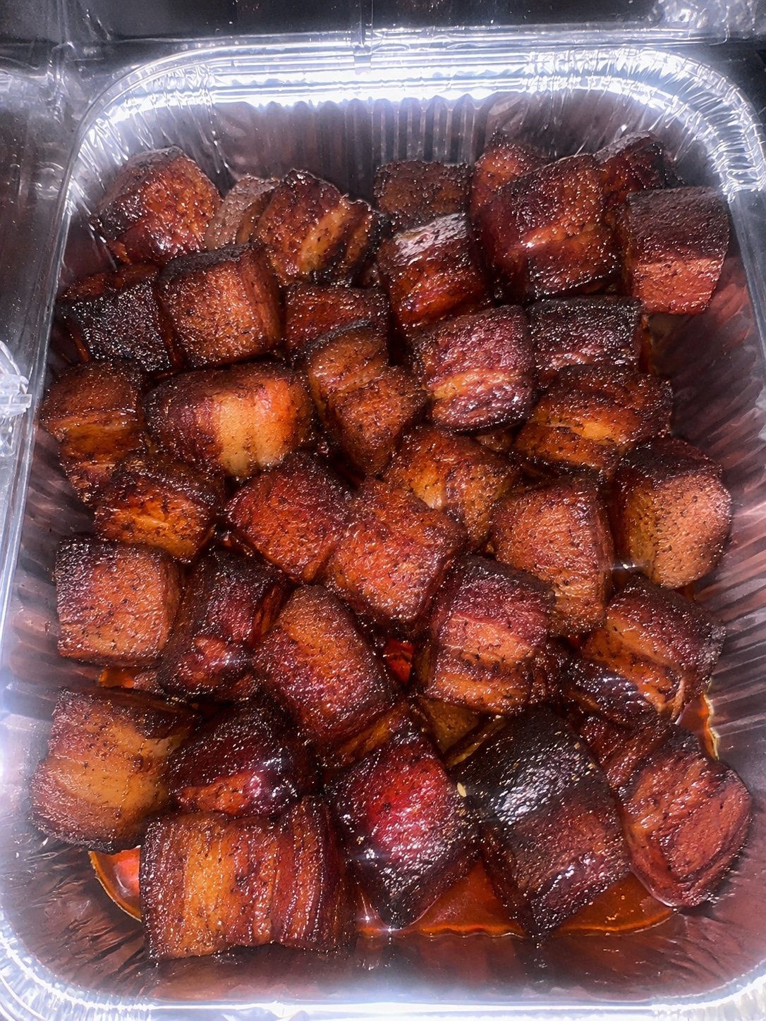 Pork belly burnt ends